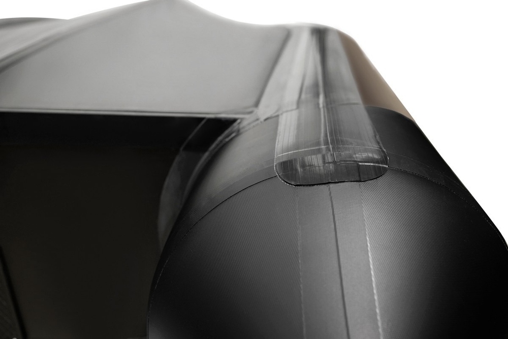 YACHTMAN-360 СК (Яхтман) хаки-черный (лодка ПВХ под мотор с усилением)