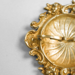 Винтажная пепельница из латуни