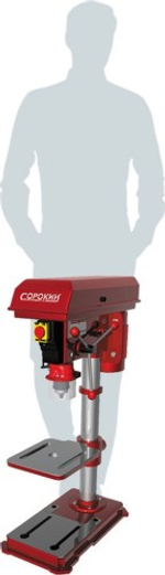 Станок сверлильный СОРОКИН 20.500 настольный, 5 скоростей, 13 мм, 350 Вт