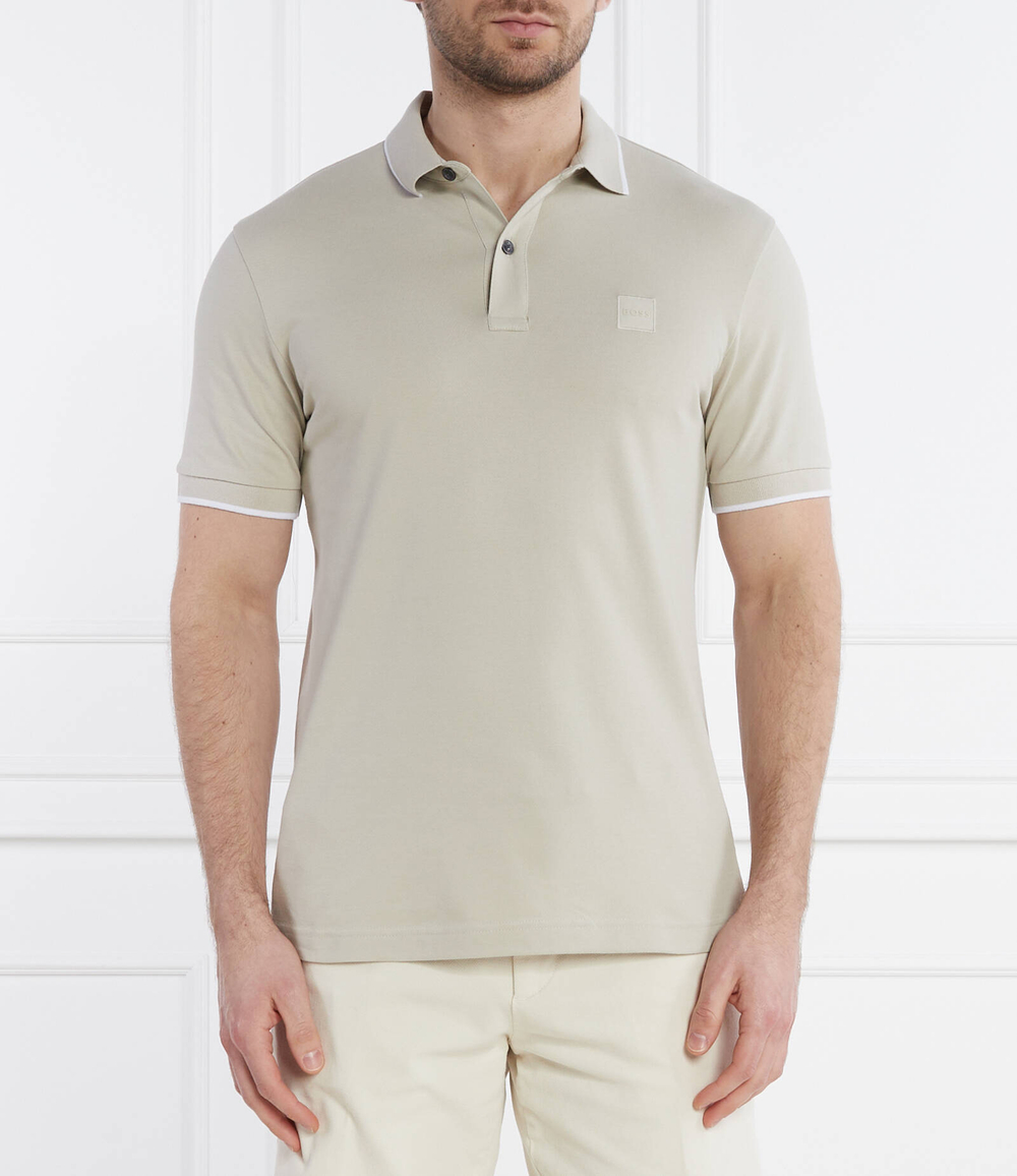 Поло Passertip BOSS ORANGE - бежевый(50507699)