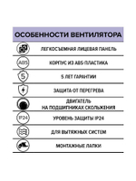 Вентилятор накладной WIND D120 ERA