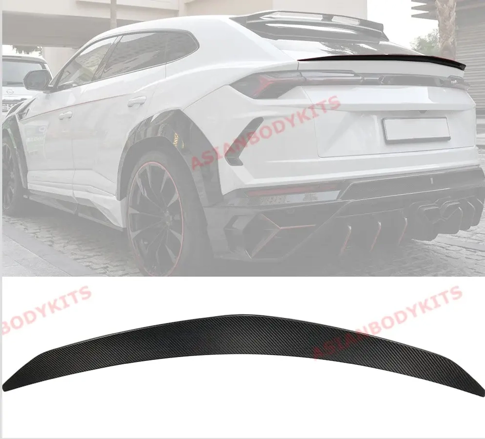 Карбоновый спойлер на крышку багажника для Lamborghini Urus 2018+ Ламборгини Урус