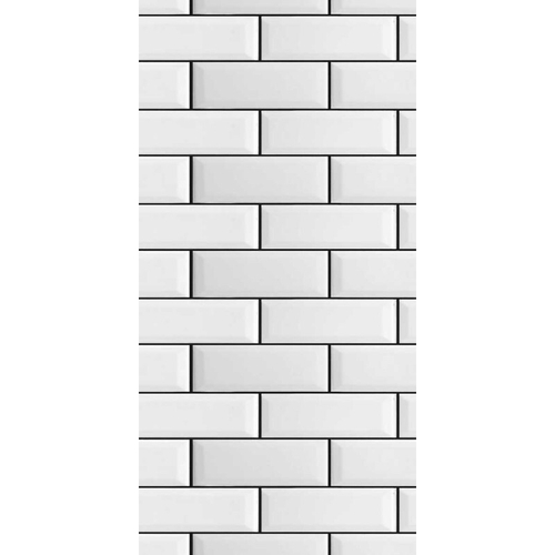 Панель ПВХ фотопечать White Brick 8237 2700х250мм