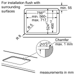 Газовая варочная панель Bosch PPQ7A6B90