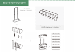 Фитомодуль с автополивом Hydro Falls на 4 растения