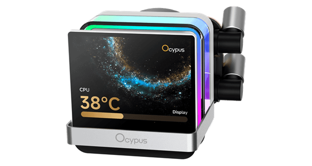 Водяное охлаждение для CPU Ocypus Sigma L36 PRO WH TDP 310W 4-pin Intel/AMD Белый