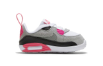 Baby Nike Air Max 90 Crib TD shock absorption non-slip low-top running shoes white gray powder