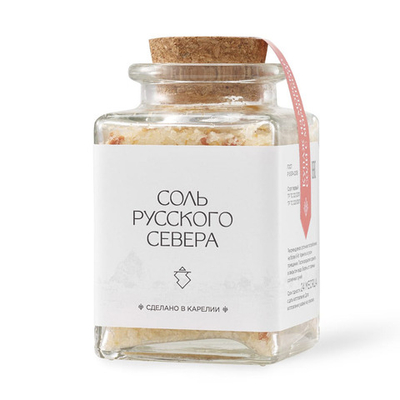 Купаж соли с морошкой "Соль русского севера", 70 г