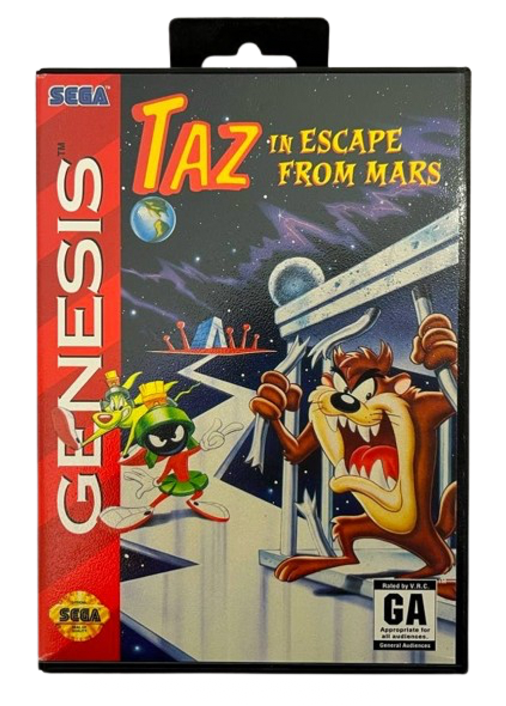 Картридж Taz in Escape from Mars (Sega Genesis)