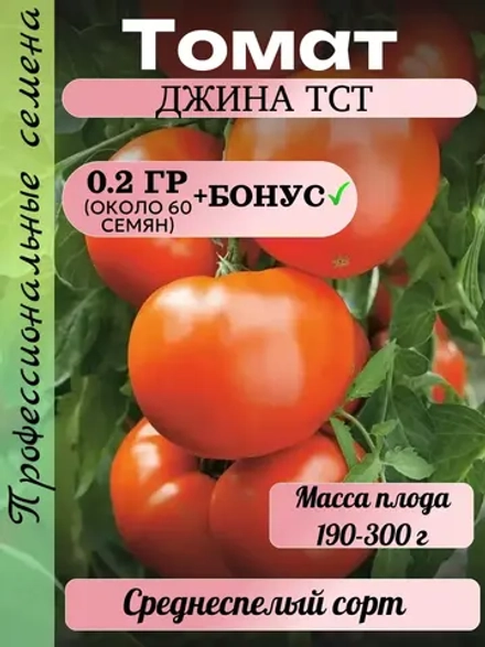 Семена Томат Джина ТСТ 0.2 гр