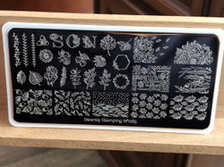 Пластина Swanky Stamping 085 осень