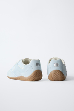 ZARA КРОССОВКИ, НЕБЕСНО-ГОЛУБОЙ