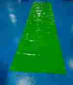 Склиз, сменное полотно для надувного батута 4,3*1,1 м.