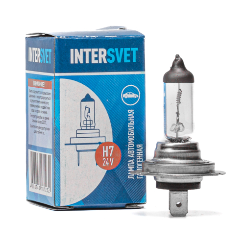Автолампа галогенная H7, 24 В, 100 Вт, PX26D