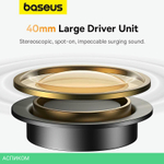 Наушники Baseus Bowie H1 Noise-Cancelling Creamy White (NGTW230202)