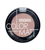 Luxvisage Тени для век компактные "COLOR MATT" тон 13 ASH ROSE
