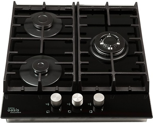 Газовая варочная панель Oasis серии Standart P-3GBT