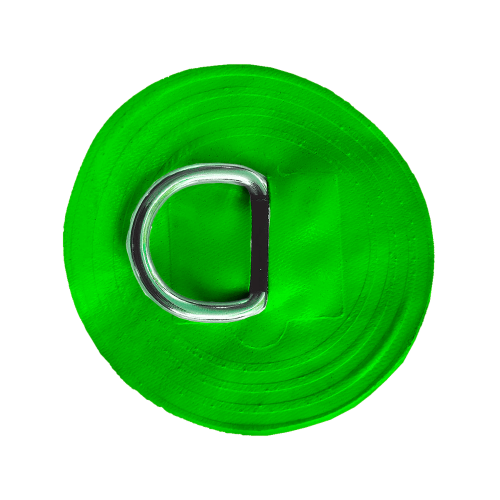 Крепление для батута, круглое, зелёного цвета, 0,25*0,25*0,3 м