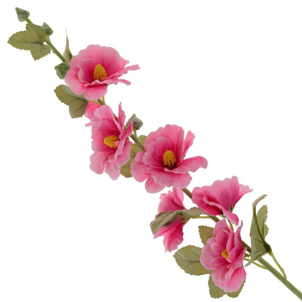 GAEM Цветок искусственный "Мальва", L10 W10 H88 см