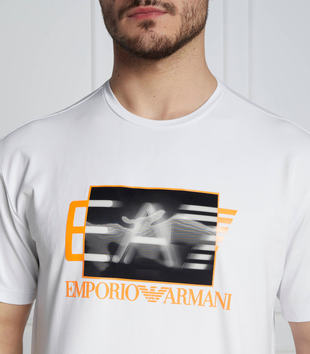 футболка EA7 - белый(3RPT02 PJNUZ)