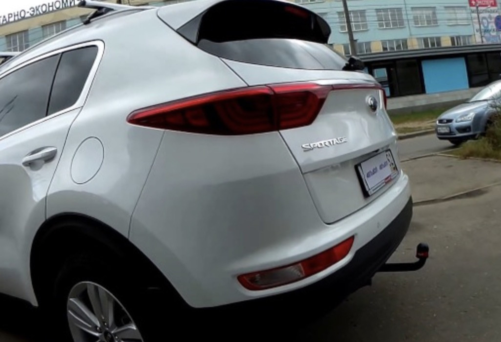 Фаркоп для Kia Sportage дорестайл 2016-2018 Тип шара: A. Нагрузки: 2000/100 кг, KI 32