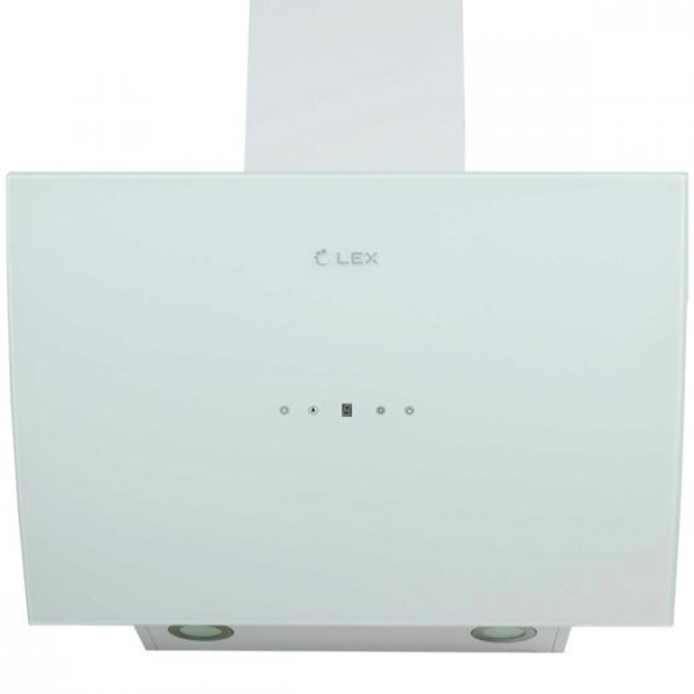 Наклонная вытяжка LEX PLAZA 600 WHITE (q)