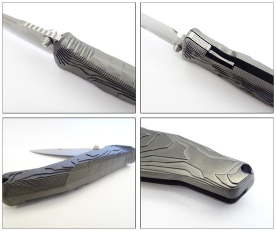 Премиальный японский нож Rockstead SAI-ZDP (BK) 67 HRC - рукоять фрез. титан, сталь ZDP-189