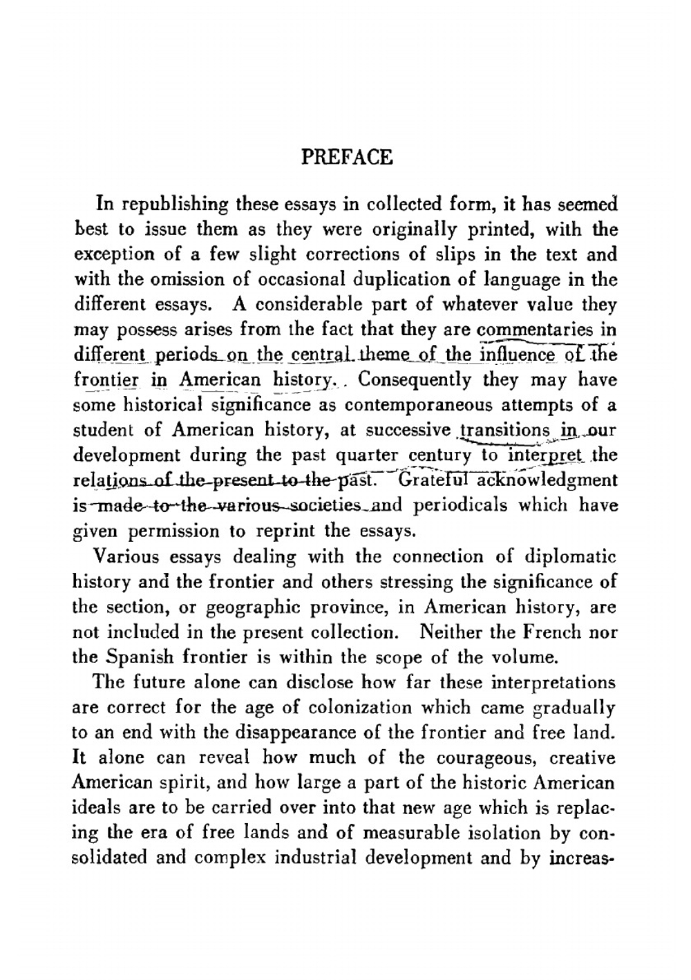 The frontier in American history | Frederick Jackson Turner