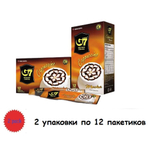 G7 Вьетнамский кофе растворимый Cappuccino Mocha - Капучино Мока (TRUNG NGUYEN), 2 упаковки по 12шт.