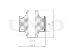 Сайлентблок задний переднего нижнего рычага UNIO RMP-20155