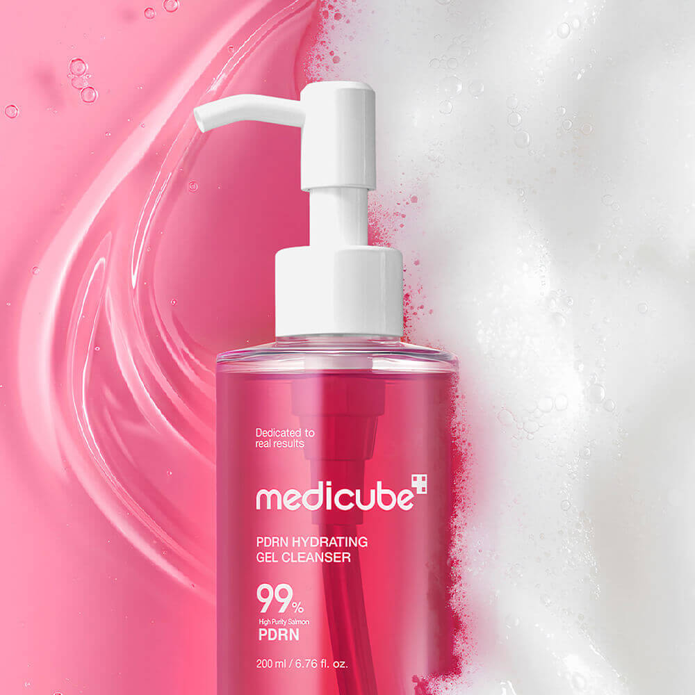 Medicube PDRN Hydrating Gel Cleanser увлажняющий гель для умывания с ПДРН и LHA-кислотой