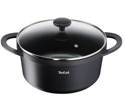 Кастрюля с крышкой Tefal Trattoria 4.5л 24см E2184614