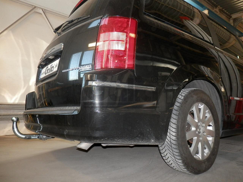 Оцинкованный фаркоп на Chrysler Grand Voyager 2008-2016, в т (без электрики), Galia C071C