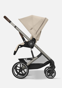 Cybex Детская коляска Balios S Lux BLK 2 в 1 цвет Almond Beige