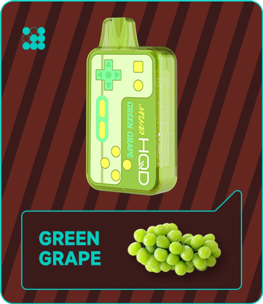 HQD MVAR 5000 - Green Grape (5% nic)