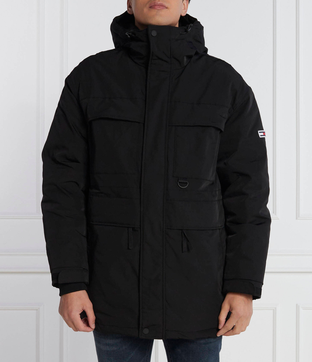 Парка Tommy Jeans - черный(DM0DM17227)