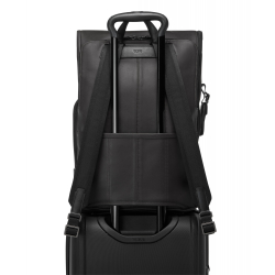 Рюкзак ролл-топ кожаный Osborn/ Espresso Brown Bombe