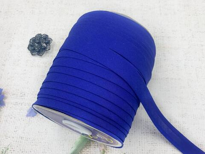 Косая бейка х/б, ш. 1,5 см, василёк