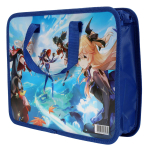 Папка А4 "Аниме 4" пластик, с ручками, ширина 8см