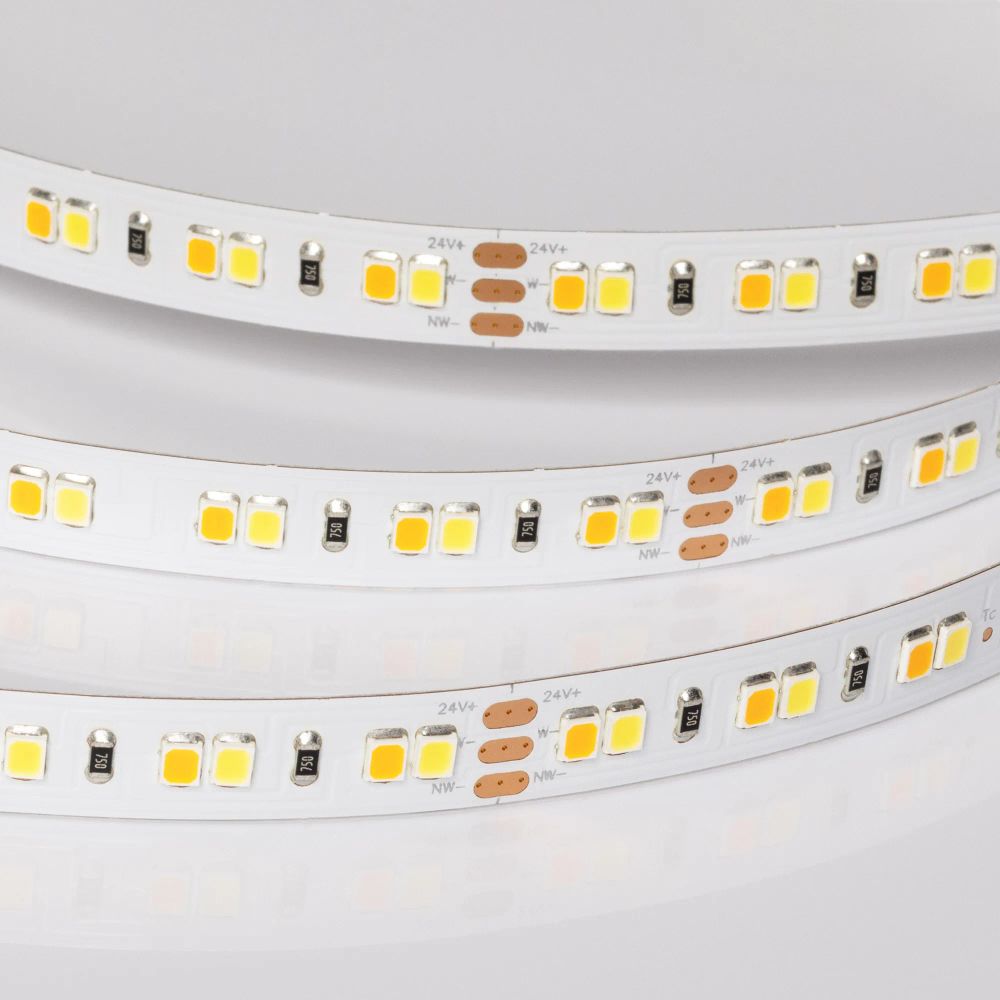 Светодиодная лента UL-A140-10mm 24V White-MIX (15 W/m, IP20, 5m) (Arlight, Изменяемая ЦТ) 057681