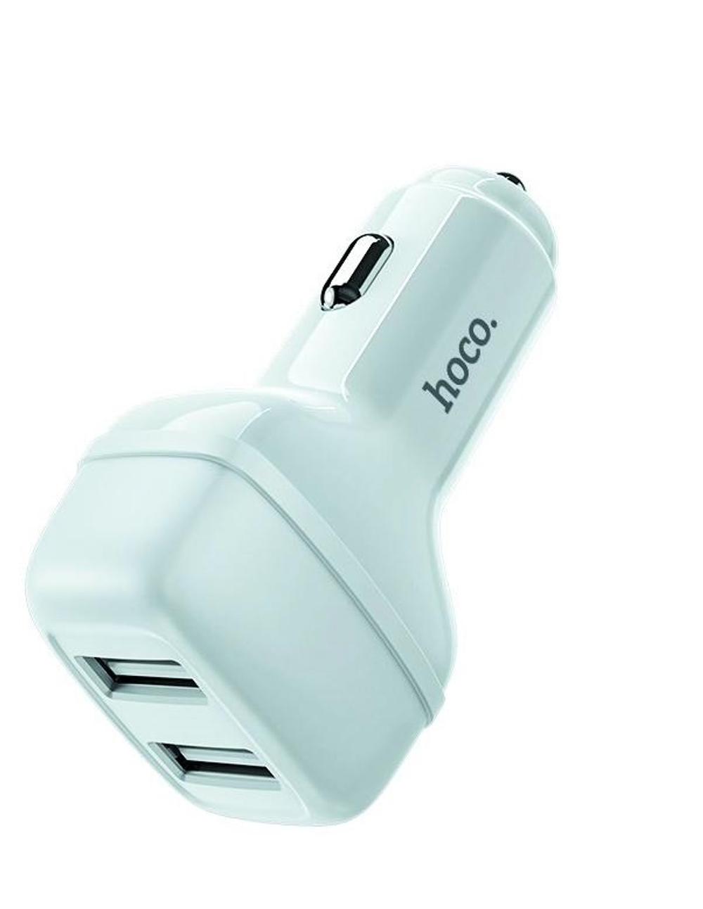 Автомобильное зарядное устройство 2-USB 2.4A Hoco Z36 Белый