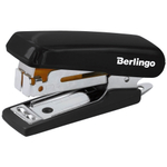 Мини-степлер №10 "Comfort" до 10л. пластик, черный (Berlingo)