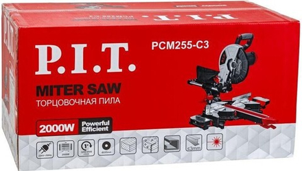 Пила торцовочная сетевая P.I.T. PCM255-C3