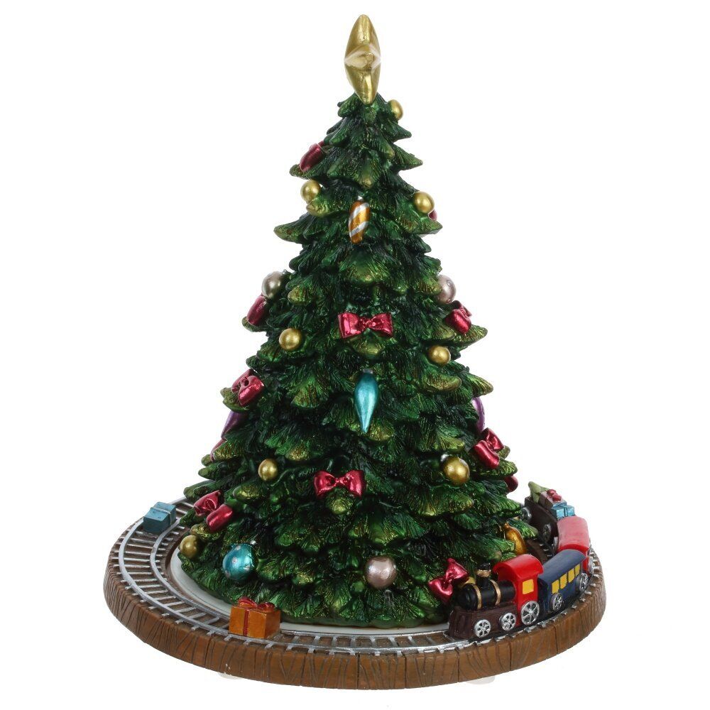 GAEM Фигурка декоративная "Ёлочка" (движение, музыка), L14,5 W14,5 H18 см