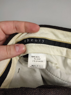 Брюки Theory шерстяные 42-44 размер