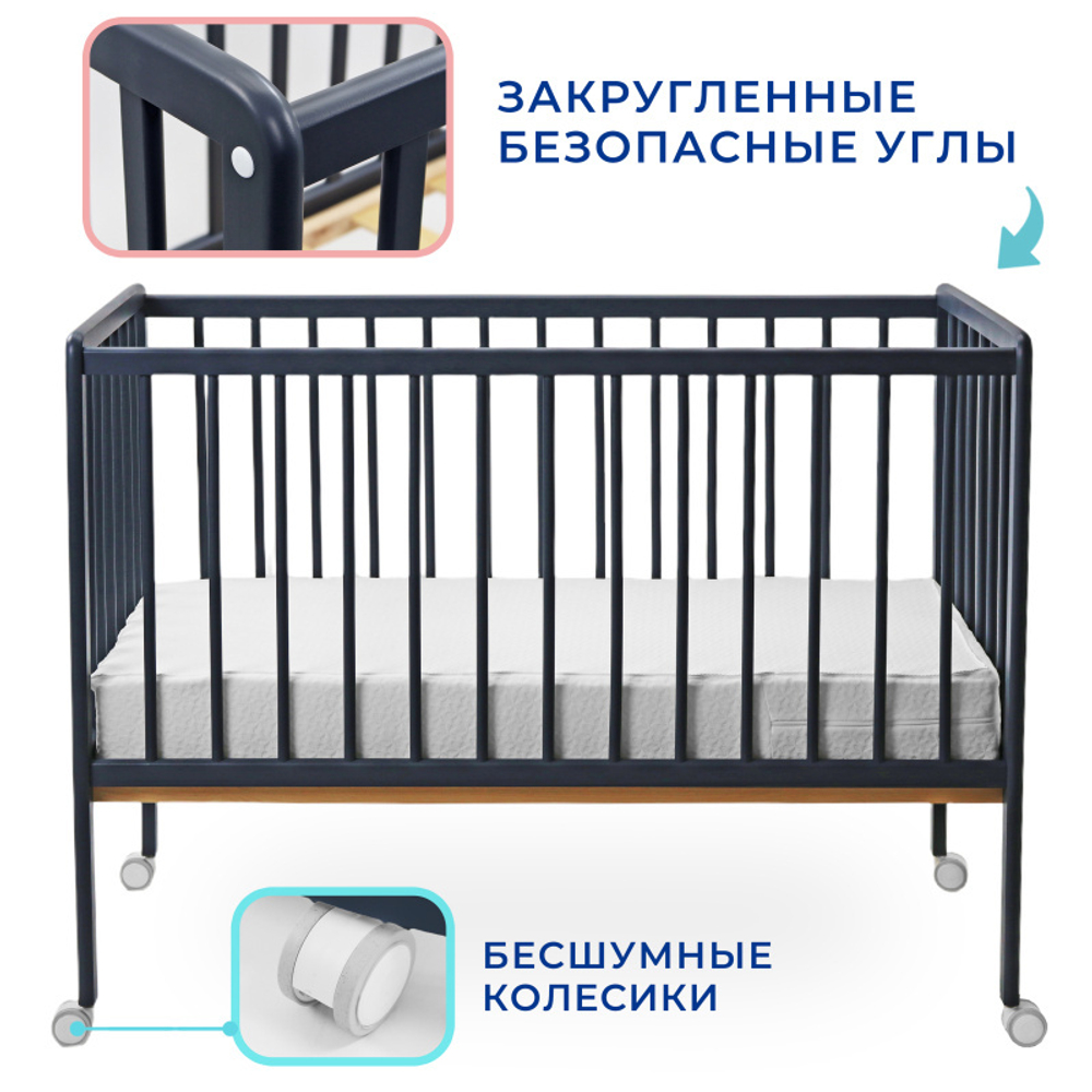 Кроватка ЗАЙКА Колесо