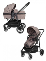 Коляска детская 2-в-1 Rant "AZURE Trends" RA147 alu. Brown