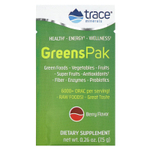 Trace, Greens Pak, ягодный вкус, 30 пакетиков, 7,5 г (0,26 унции) каждый