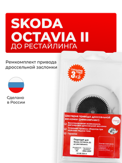 Шестерня привода дроссельной заслонки (ремкомплект) Skoda OCTAVIA [Кузов: A5 дорестайлинг (II)] 2004-2009 DZ-4