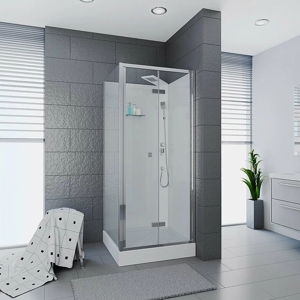 Душевая кабина Cerutti SPA Bella 90T 90x90 прозрачная/хром